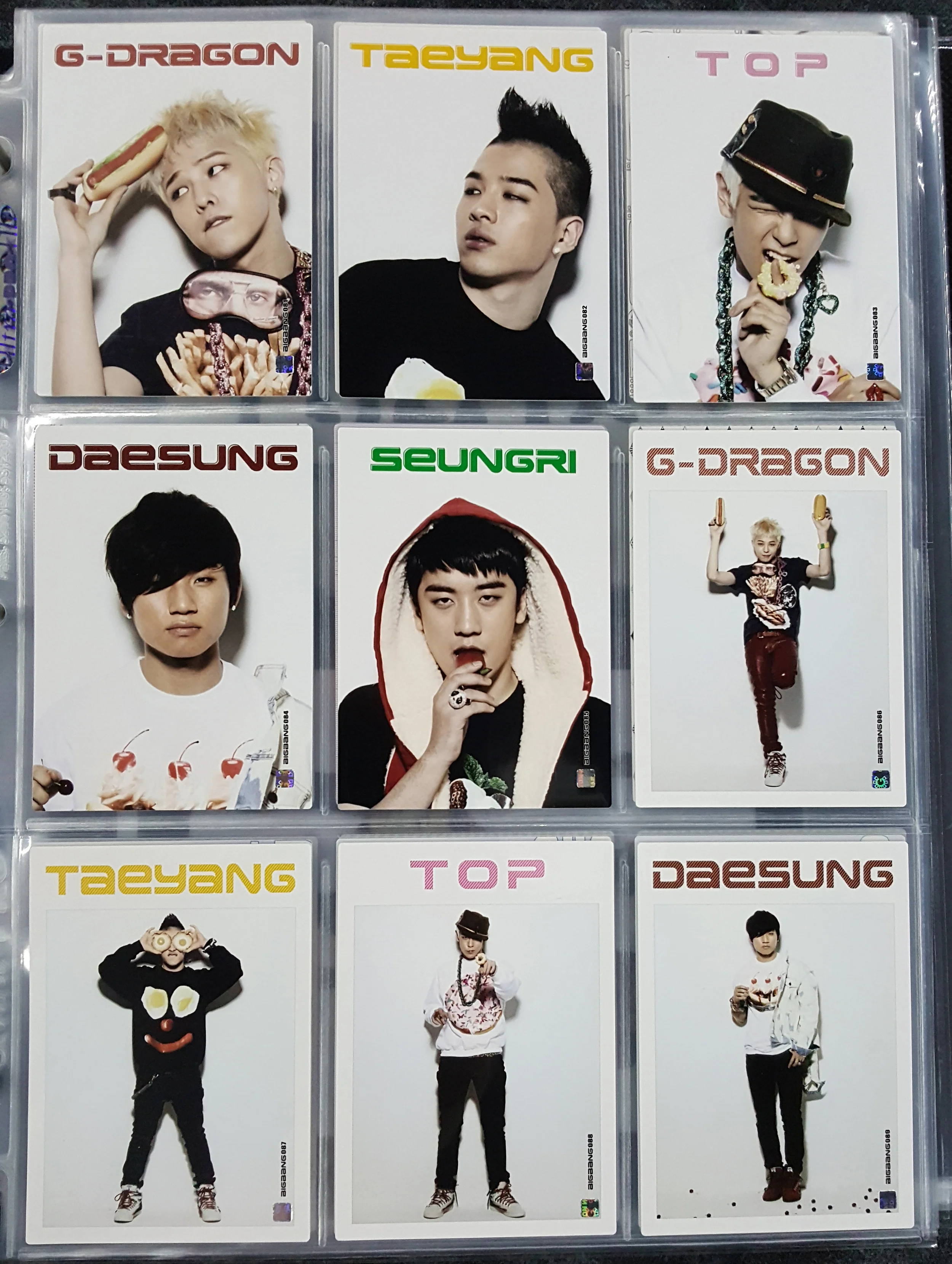 2011 - Official Collection Cards - Full Set of 100 — my BIGBANG